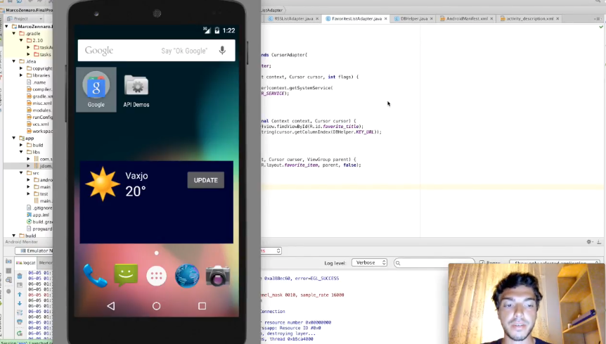 Android ‘RSS Feed’ App